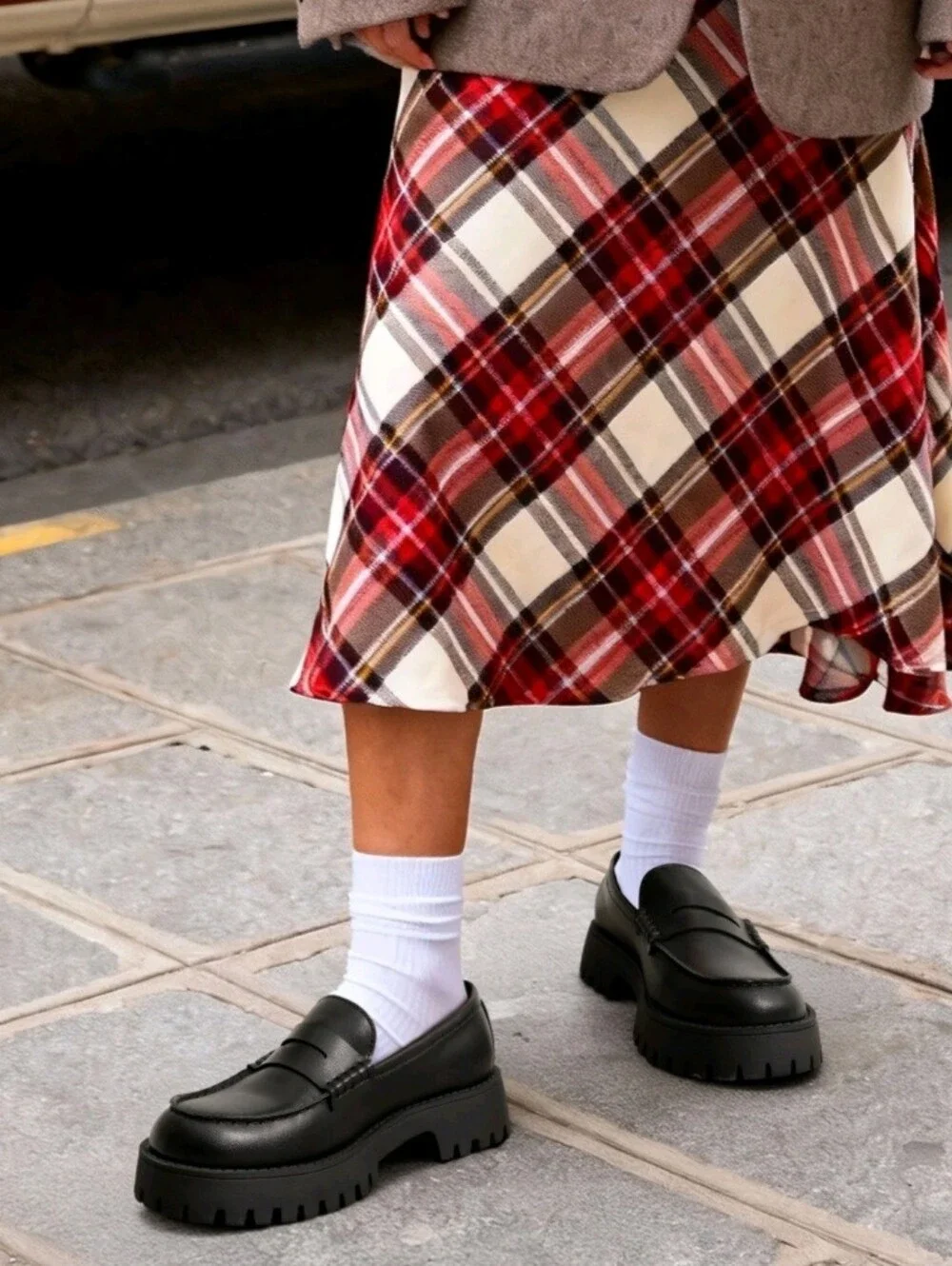 DREAM PAIRS Women's Platform Loafers